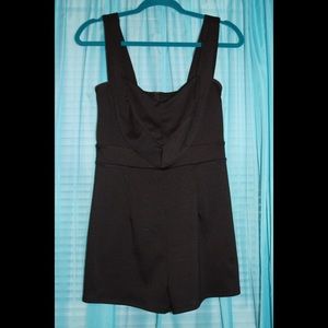Black Boutique Sweetheart Romper